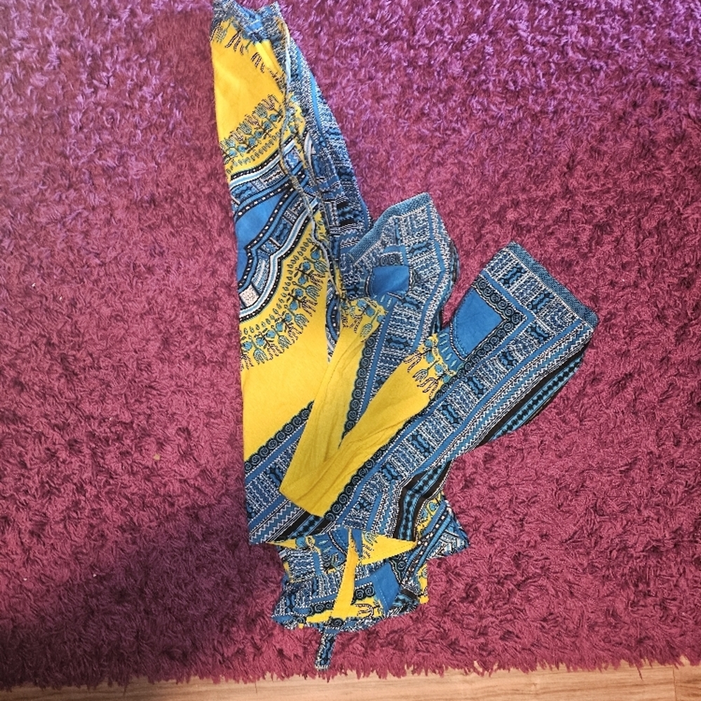 Colorful Patterned Dress - Picture 3 of 3